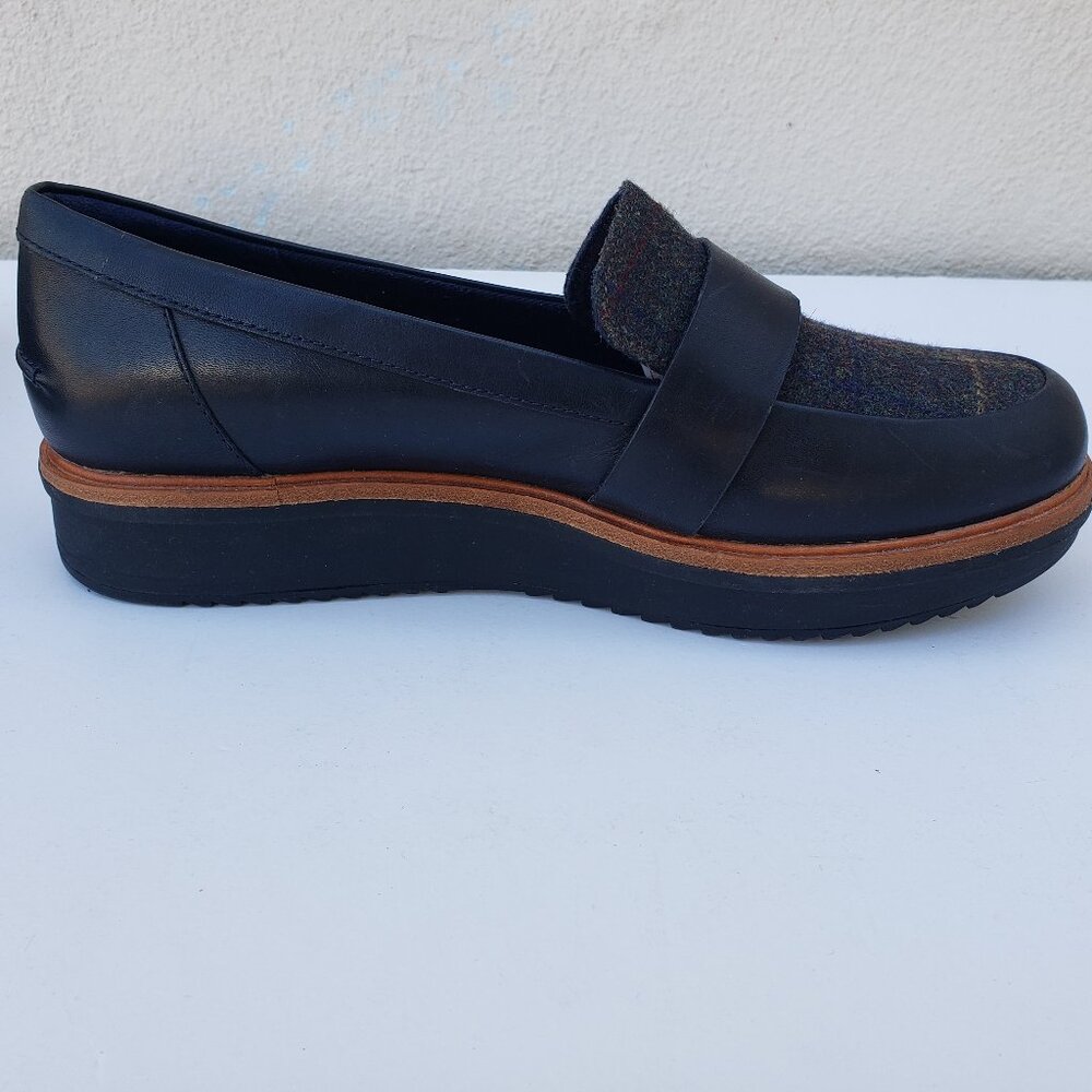 Tartan plaid platform chunky Teadale Elsa loafers - Picture 13 of 14